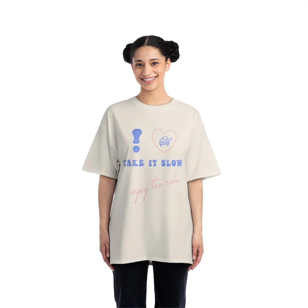 Take It Slow Heavy Weight Short-Sleeve Oversized T-Shirt