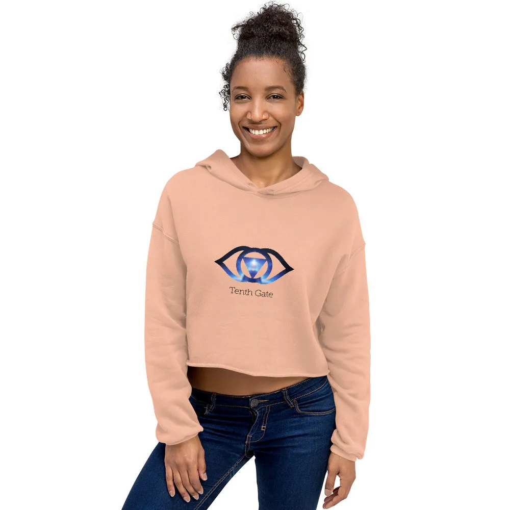 Tenth Gate Crop Hoodie