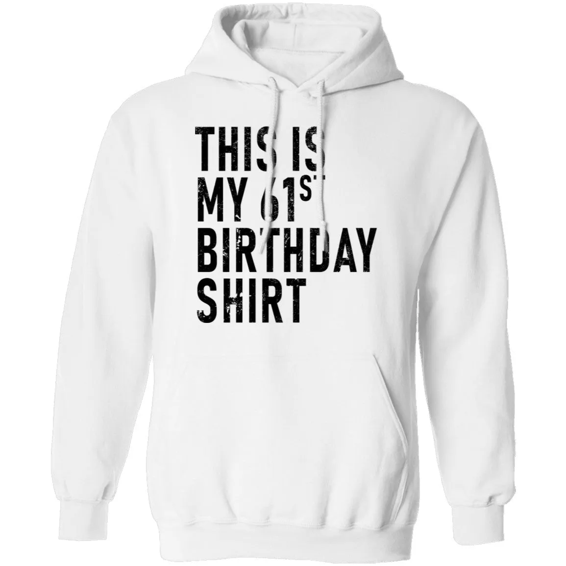 This Is My 61th Birthday Shirt T-Shirt