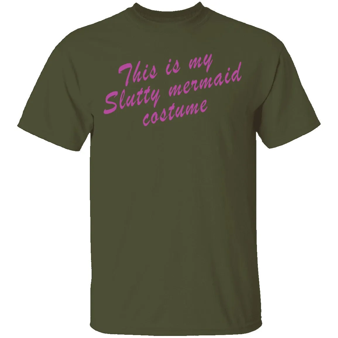 This Is My Slutty Mermaid Costume T-Shirt
