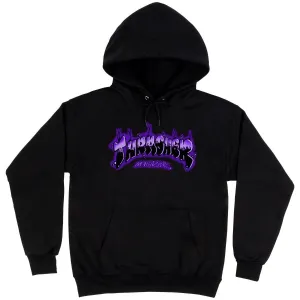Thrasher - Airbrush Hoodie Black/Purple