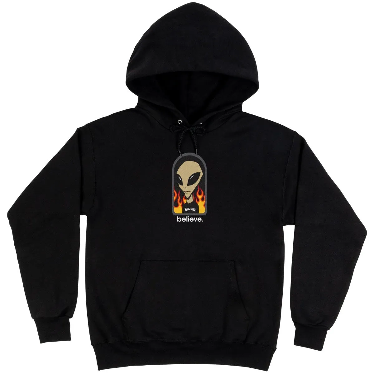 Thrasher - AWS Believe Hoodie Black