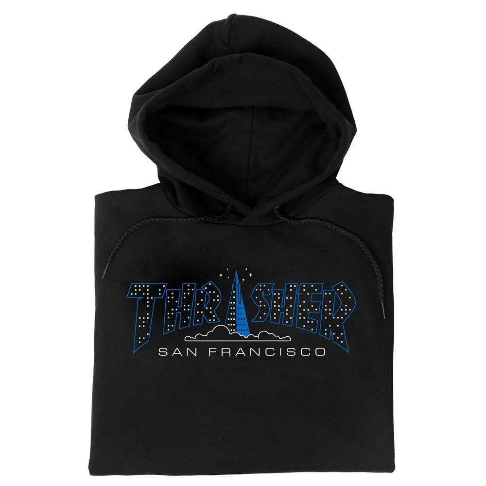Thrasher - Pyramid Hoodie Black