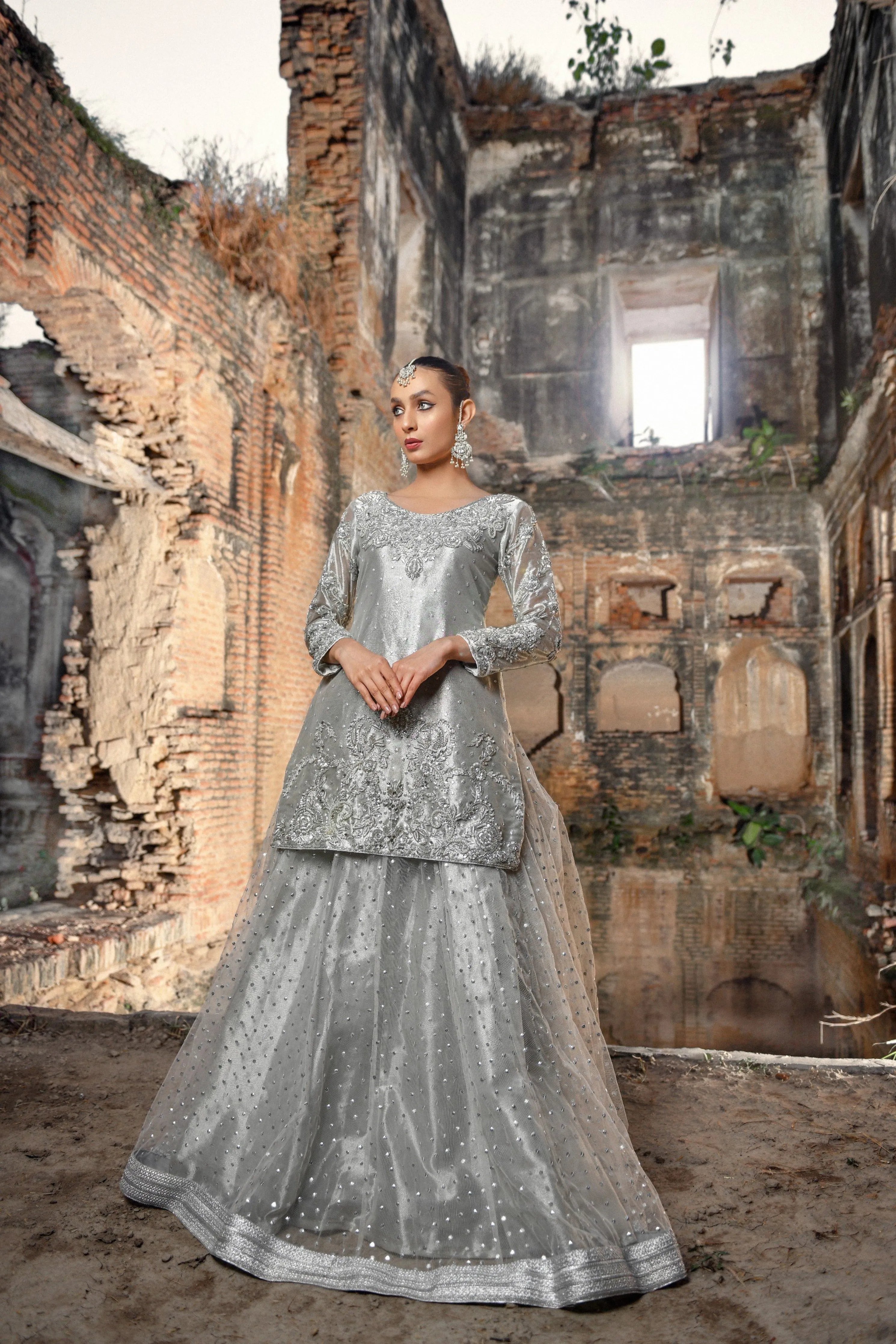 Traditional Lehenga Dress for Wedding Pakistani #BS723