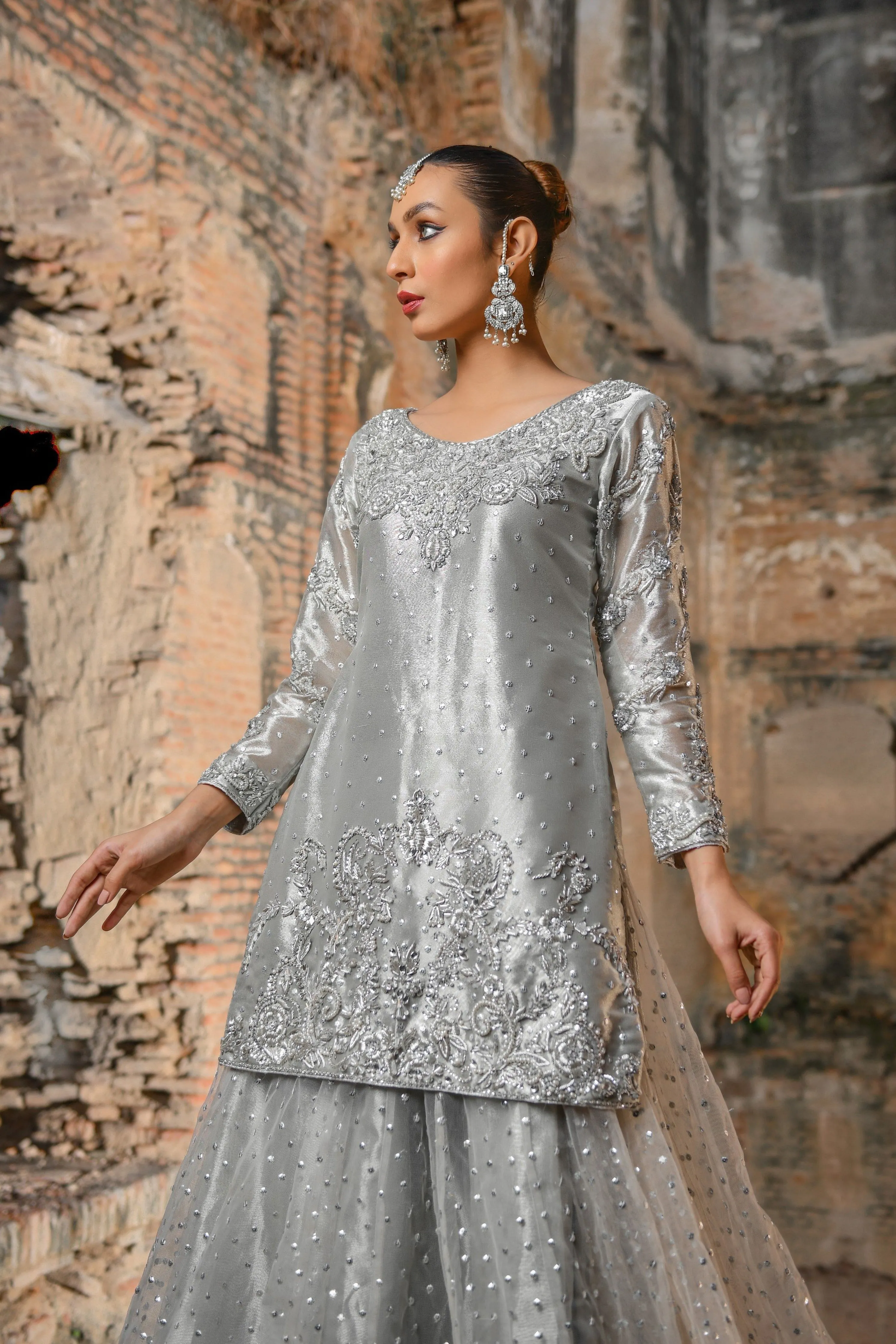 Traditional Lehenga Dress for Wedding Pakistani #BS723