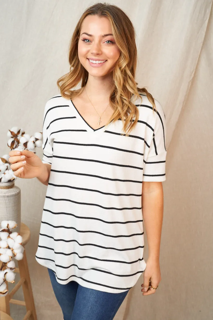 Trina Striped Top