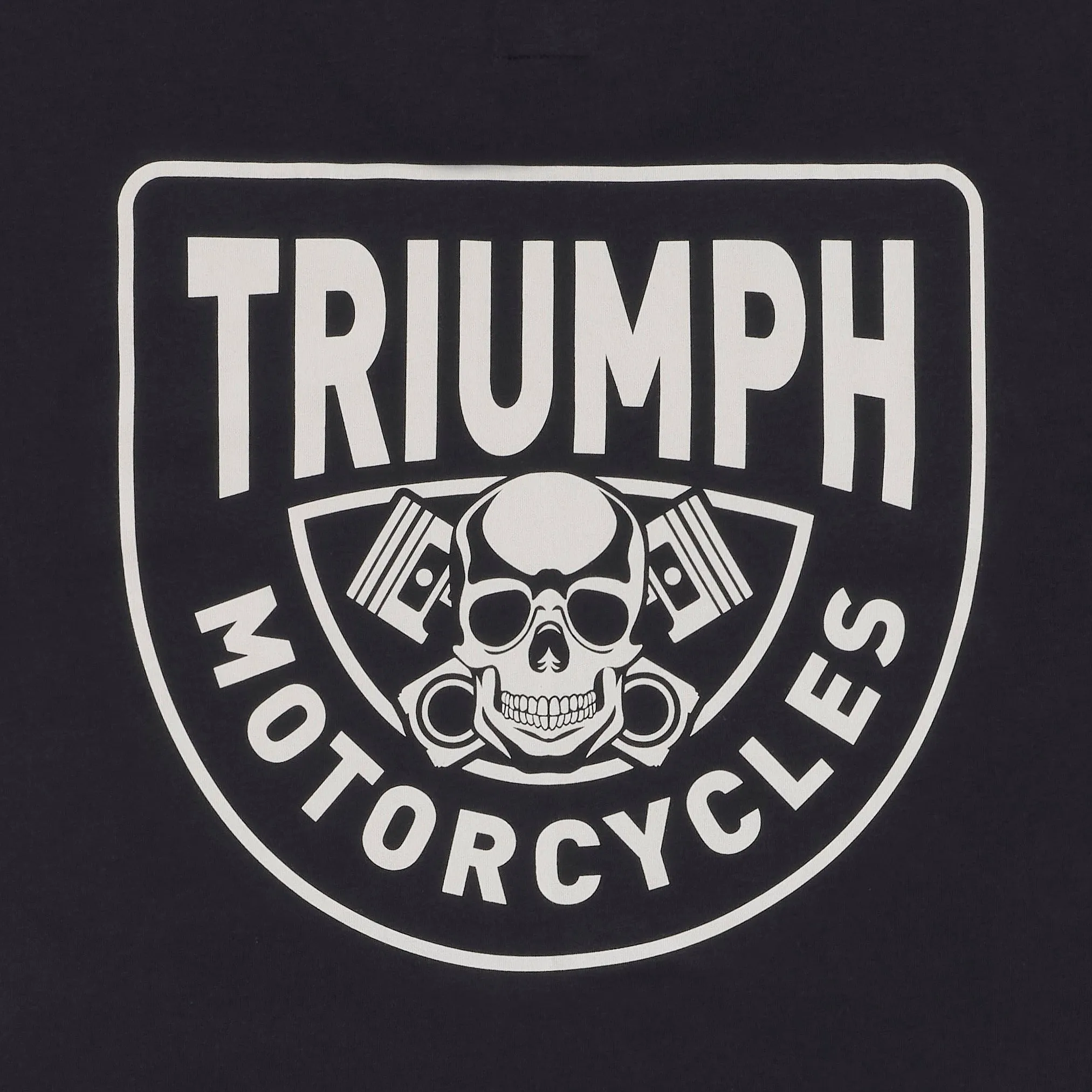 Triumph Piston Rich T-Shirt - Black