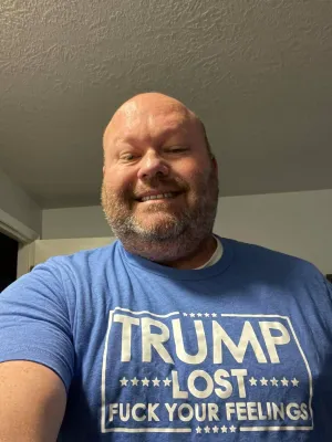 Trump lost. F*^k your feelings Adult Shirt