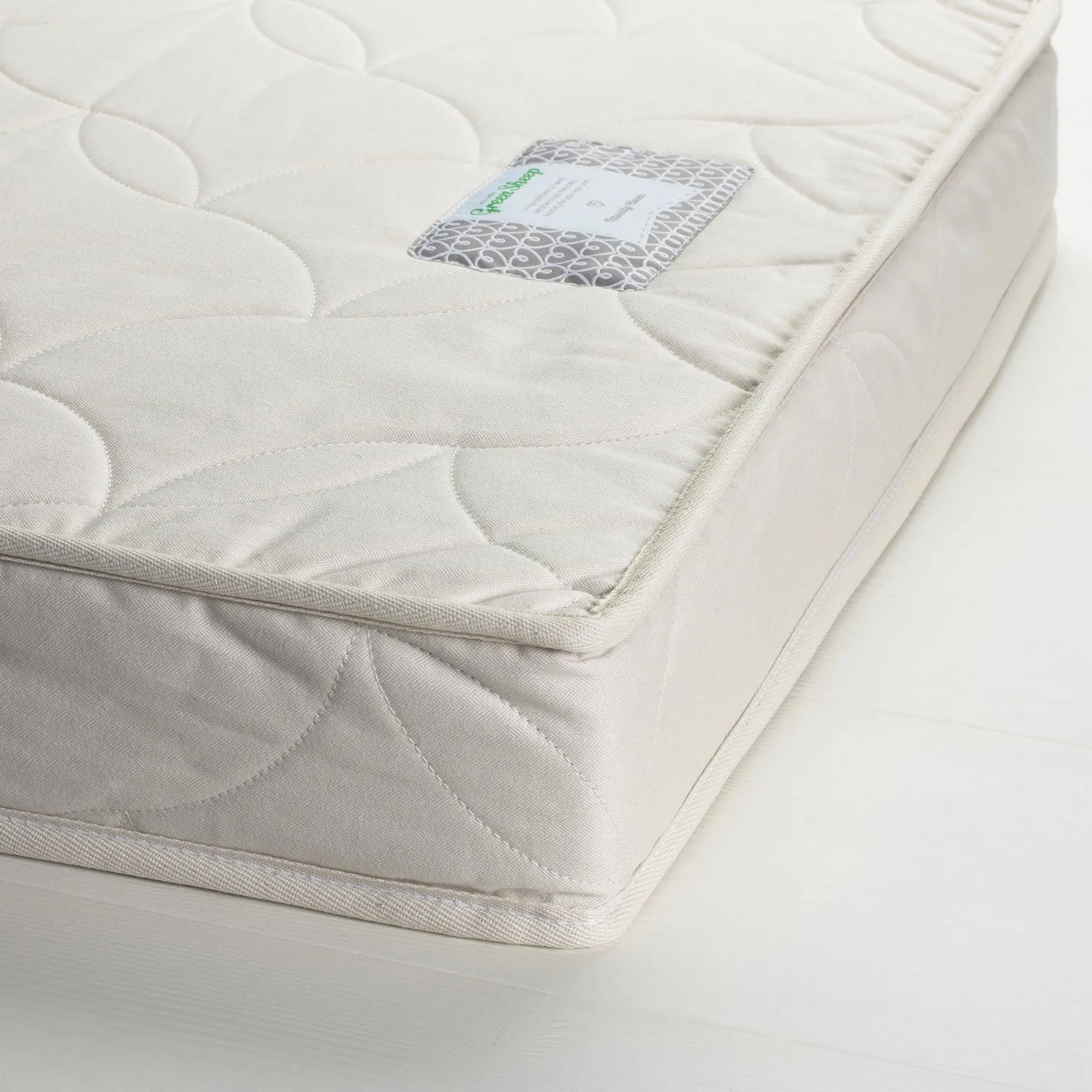 Twist Natural Cot Mattress 60x120cm with Protector - Low Stock