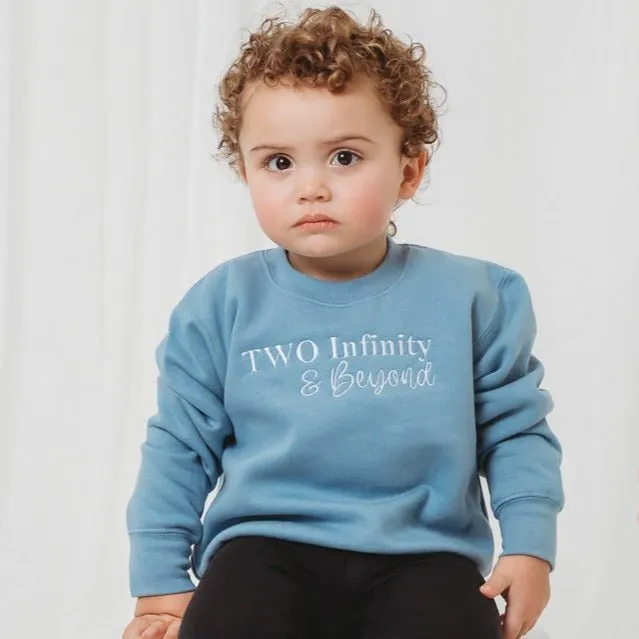 Two Inifinity and Beyond Birthday Sweater