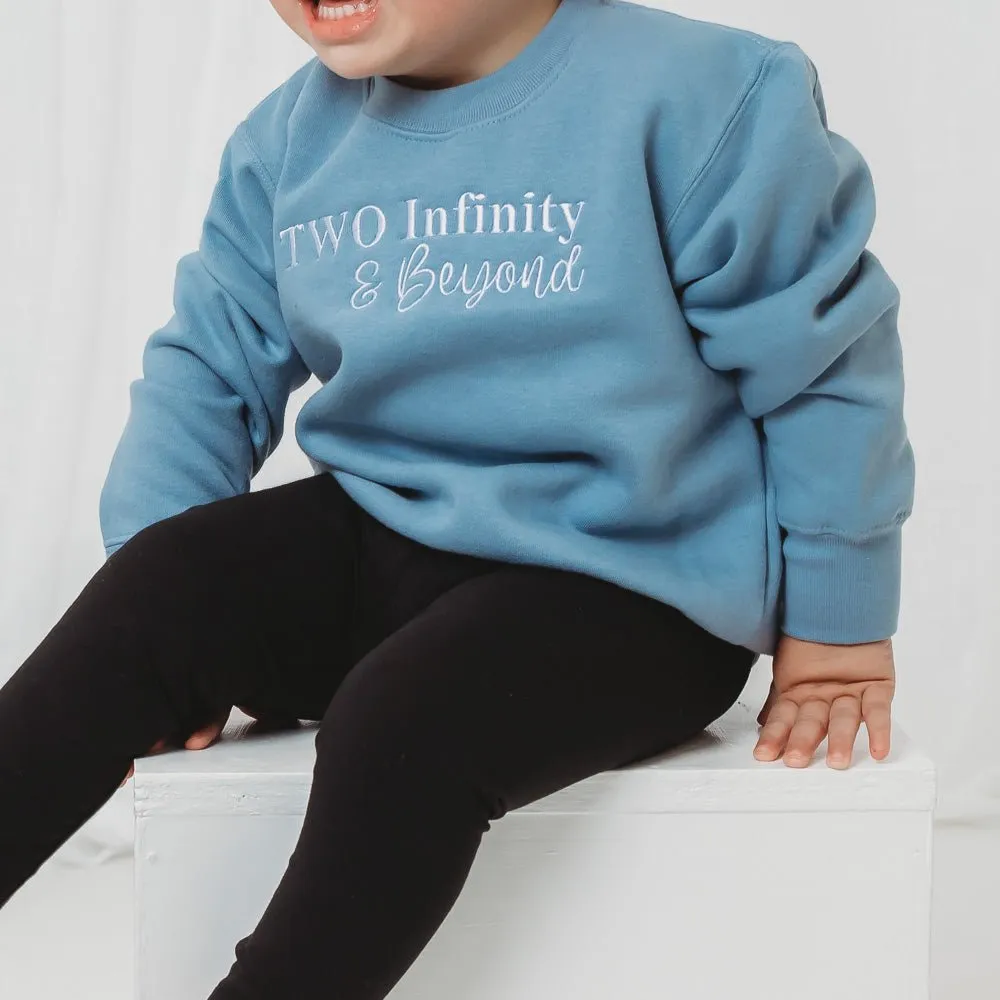 Two Inifinity and Beyond Birthday Sweater