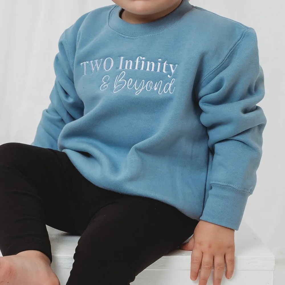 Two Inifinity and Beyond Birthday Sweater