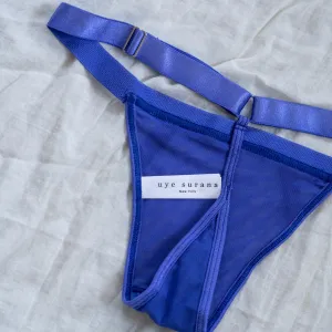 Ultramarine Sheerly Mesh G-String XS/S