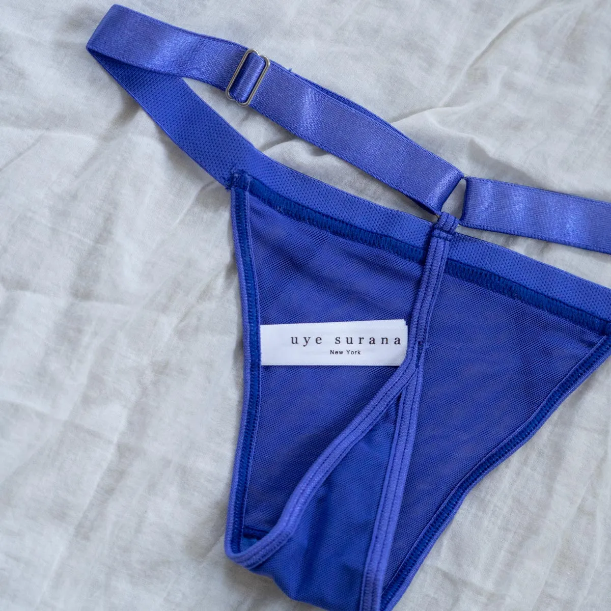 Ultramarine Sheerly Mesh G-String XS/S