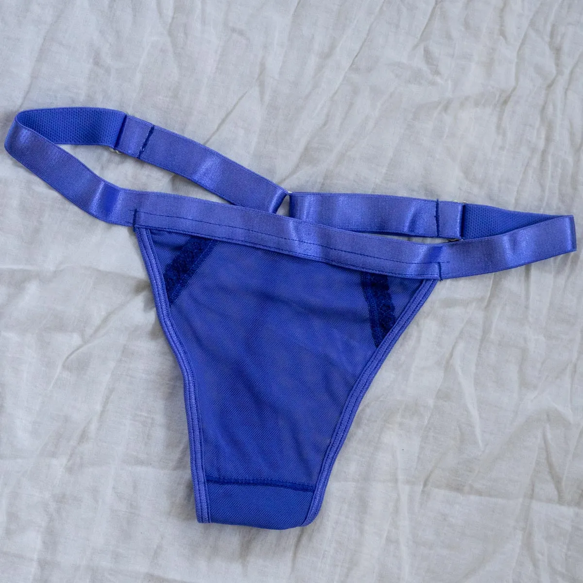 Ultramarine Sheerly Mesh G-String XS/S