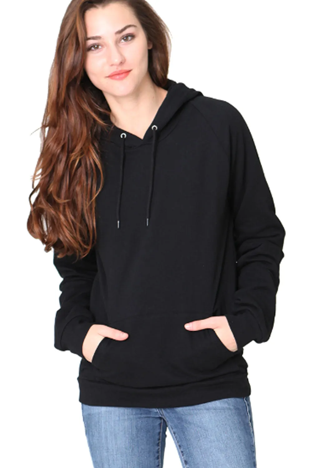 Unisex Organic Hooded Pullover Sweatshirt - Old Glory (Made in the USA)