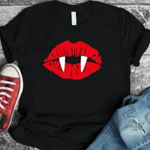 Unisex Vampire Lips T-Shirt