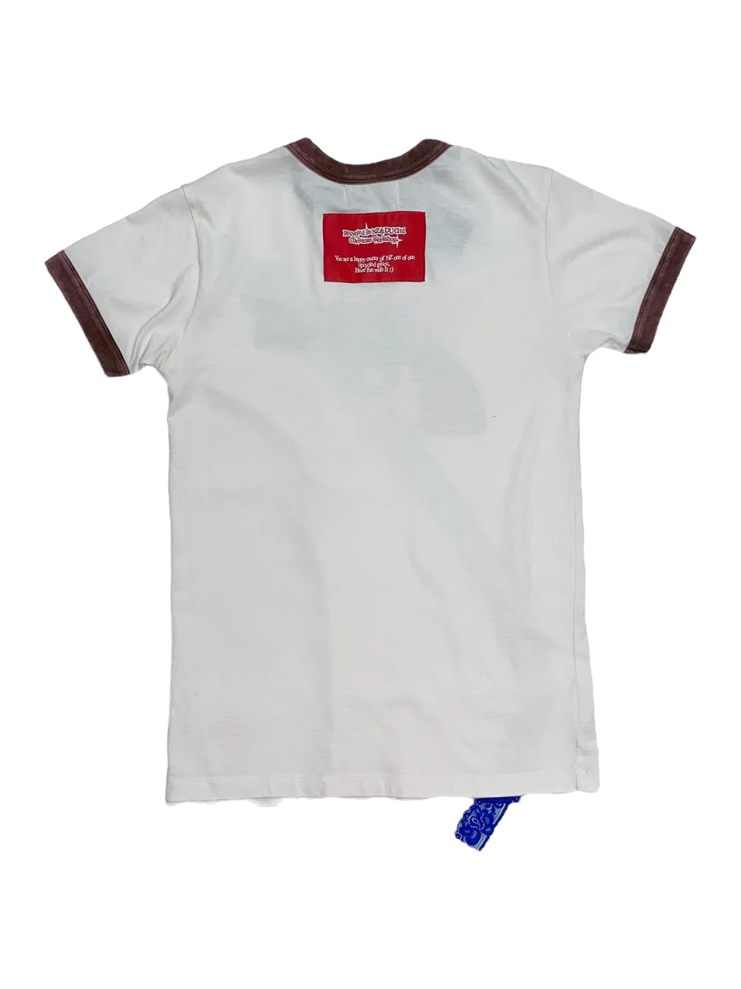 Upcycled Gun-print T-shirt