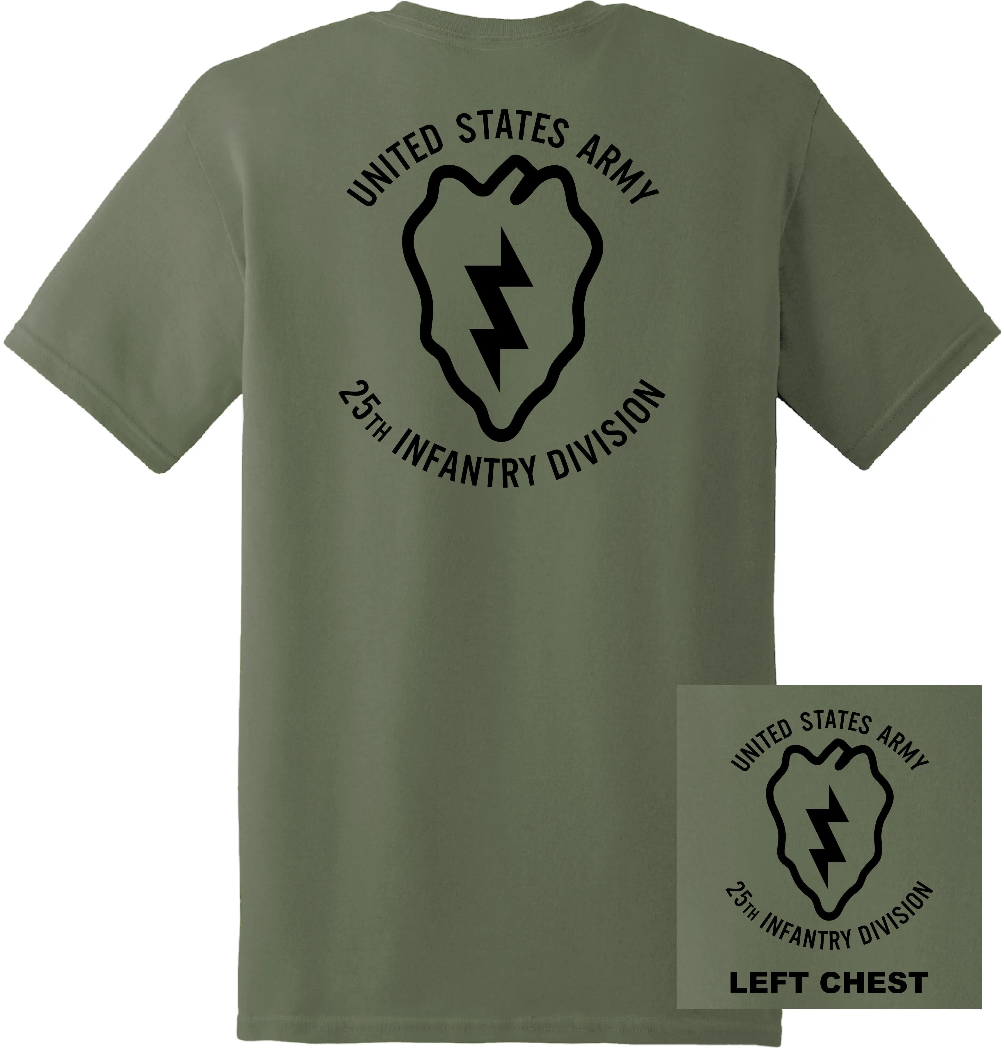 US Army -25th Infantry Division T-Shirt