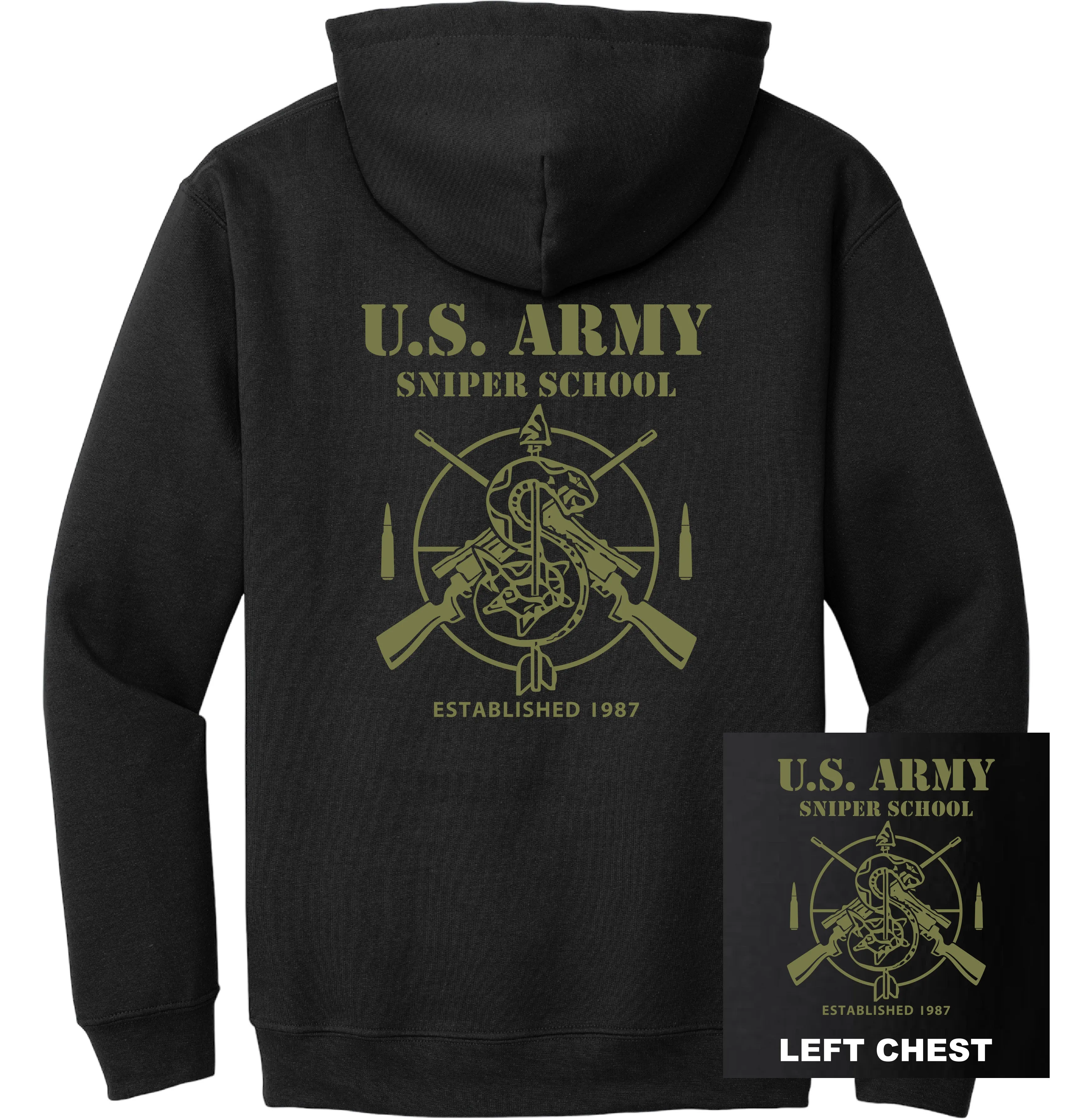 US Army -Sniper School Hoodie