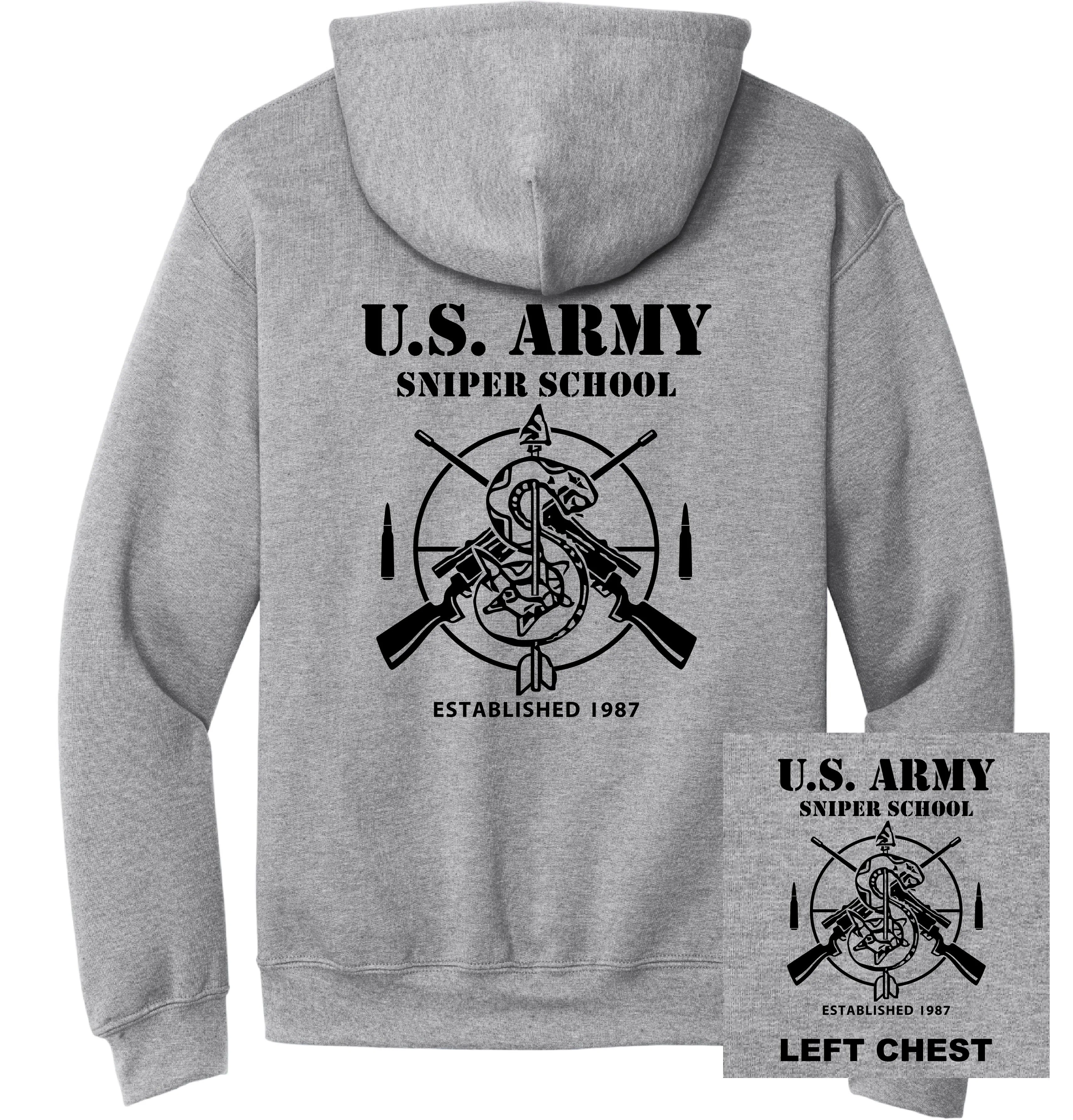 US Army -Sniper School Hoodie