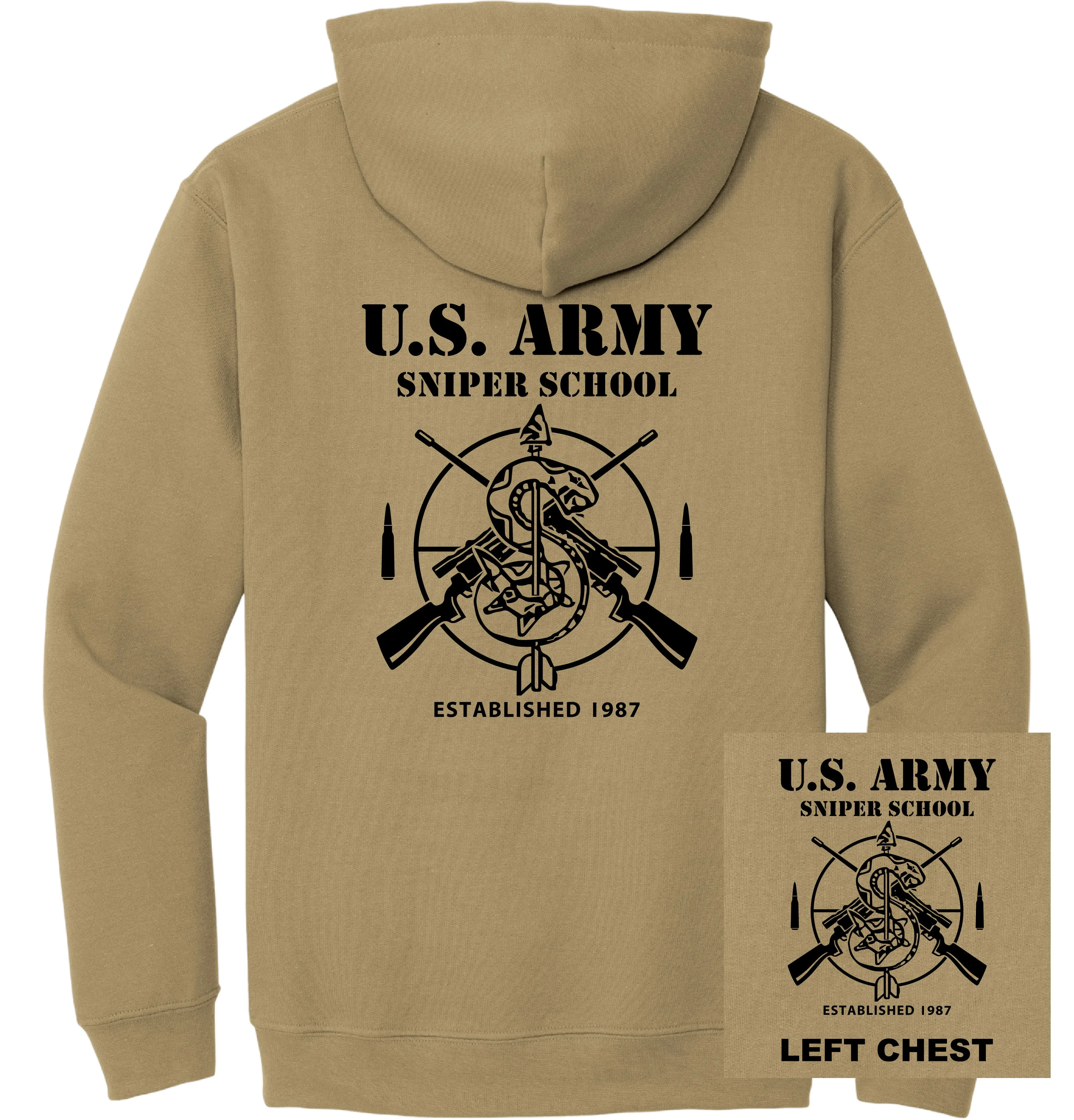 US Army -Sniper School Hoodie