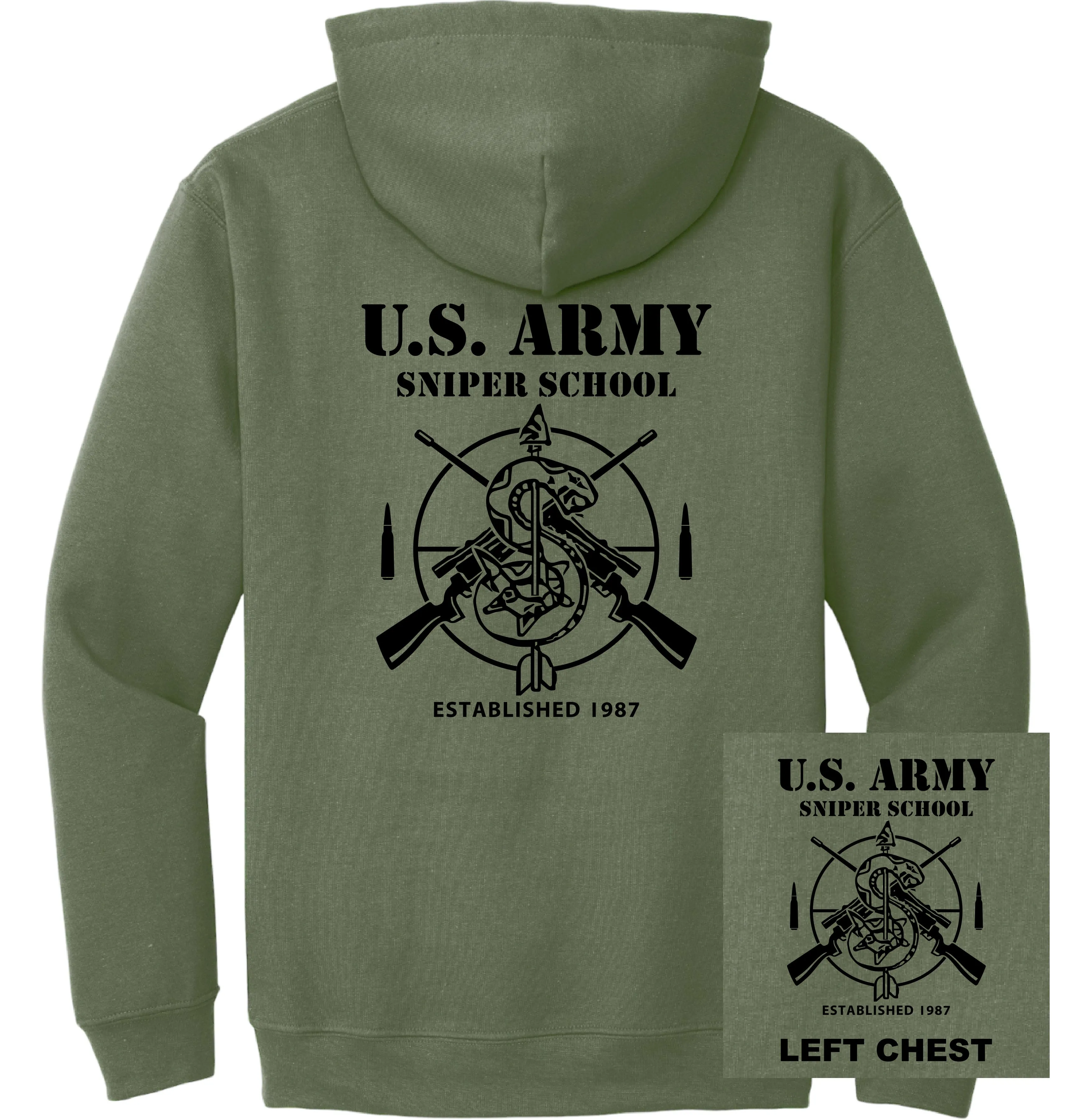 US Army -Sniper School Hoodie