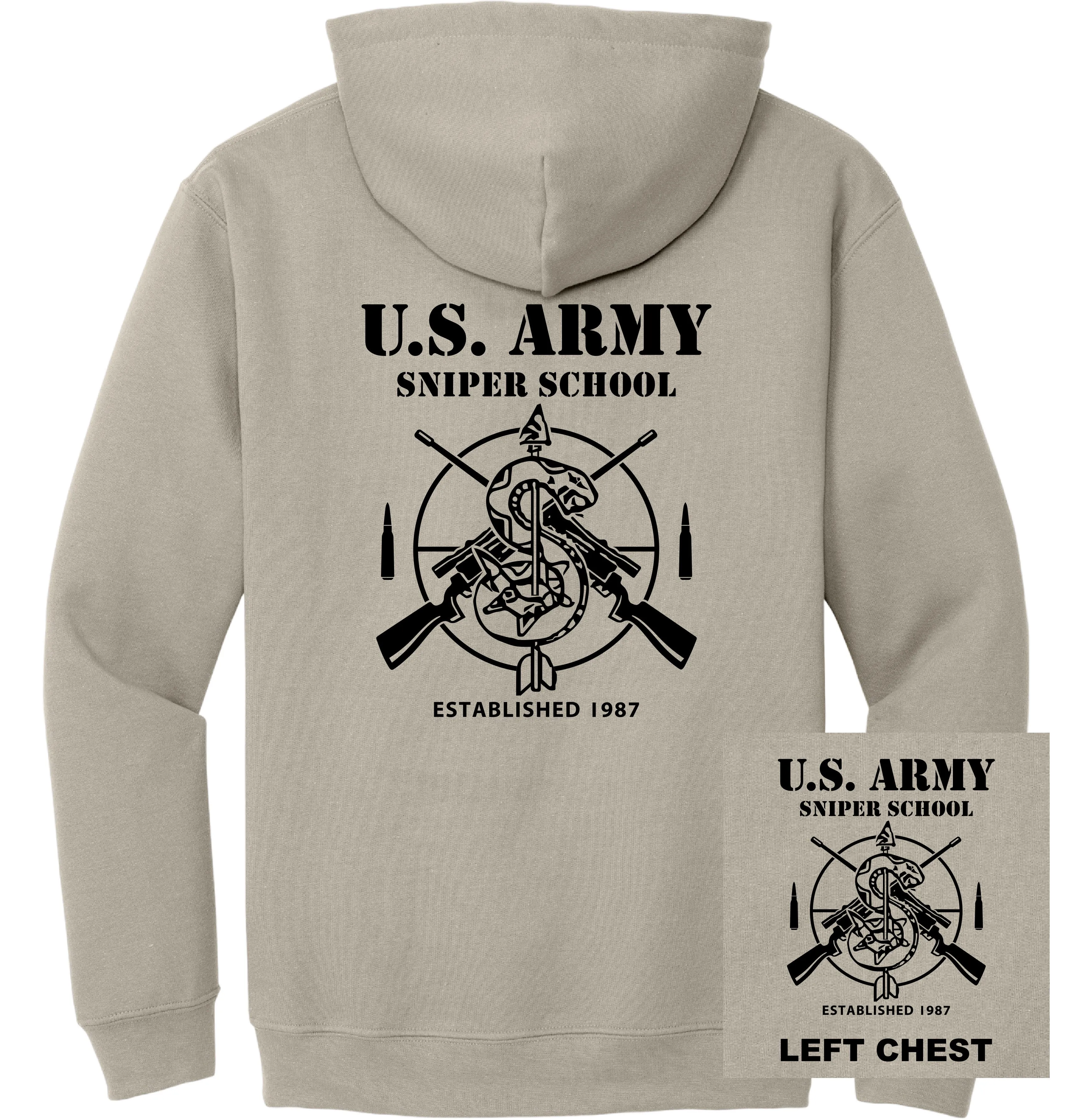 US Army -Sniper School Hoodie