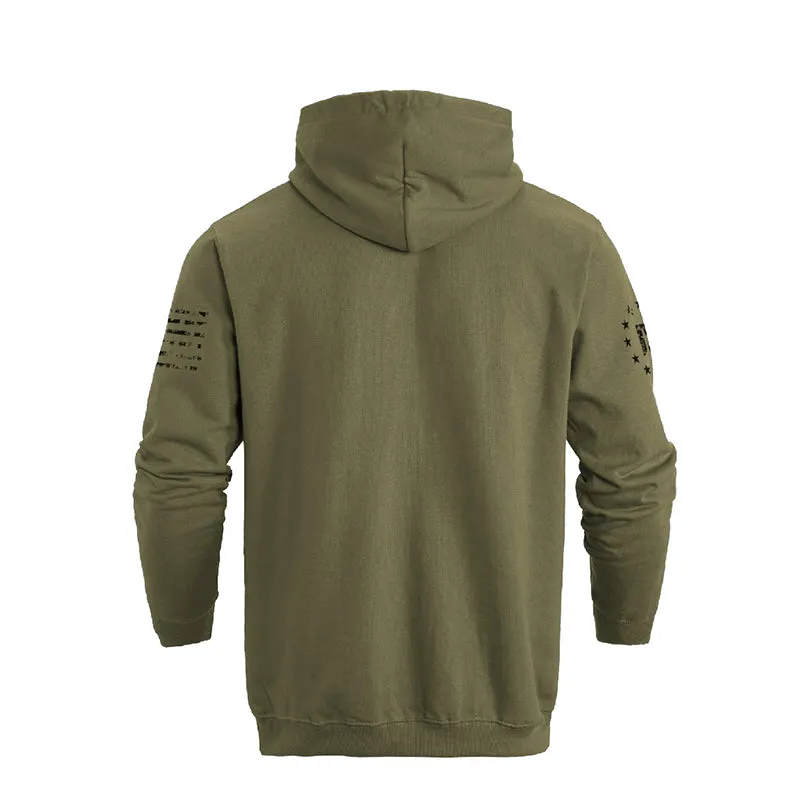 USA 100% COTTON POCKET HOODIE