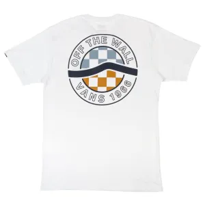 Vans Circle Sidestripe T-Shirt - White