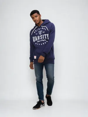 Varsity Mens Navy Hoodie