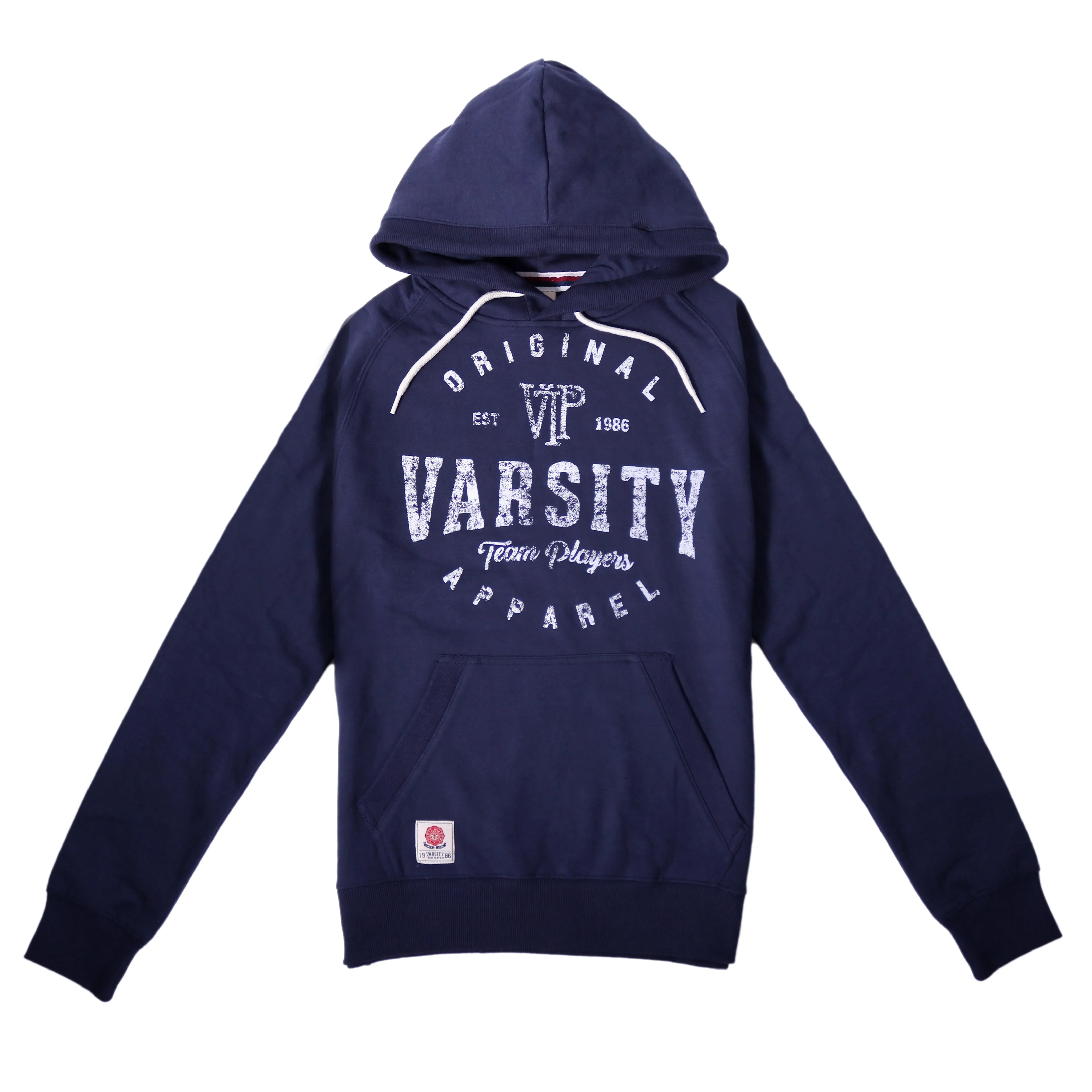 Varsity Mens Navy Hoodie