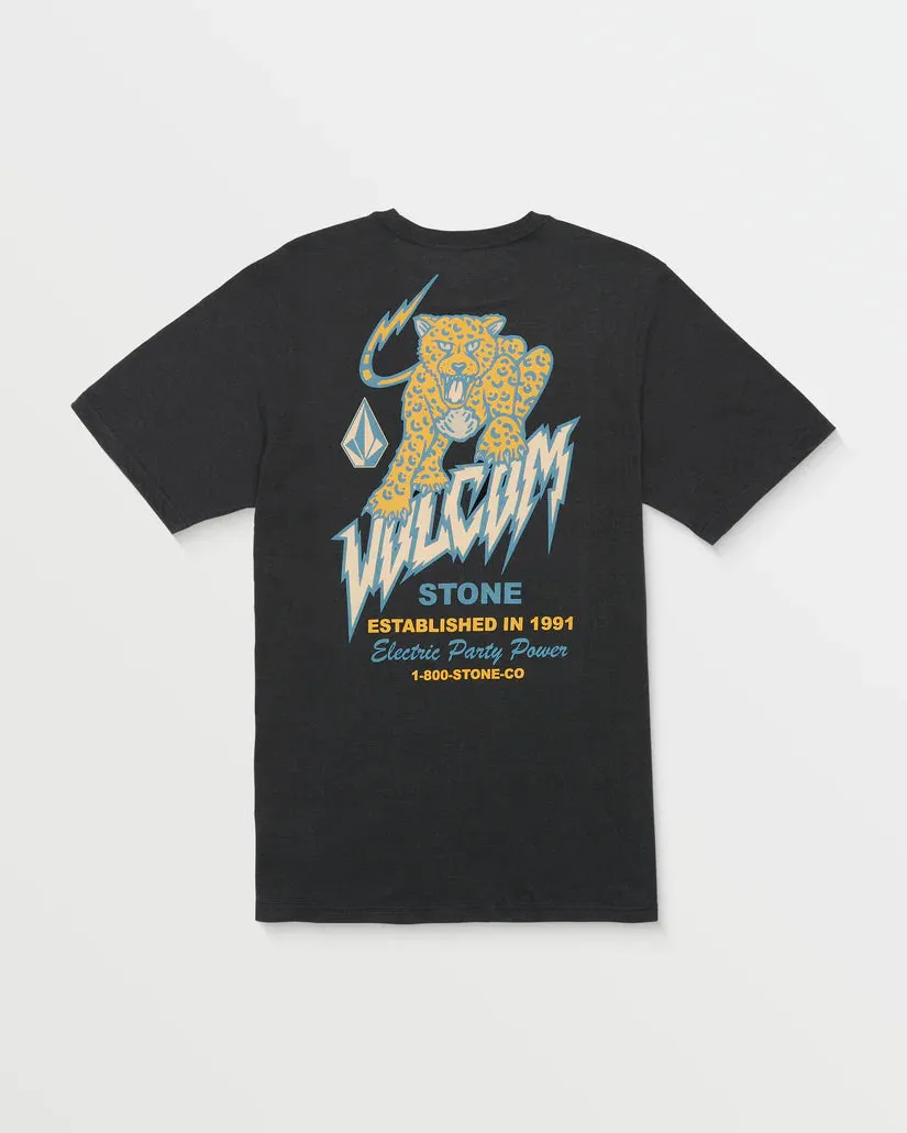 Volcom Meow S/S Washed Black Heather