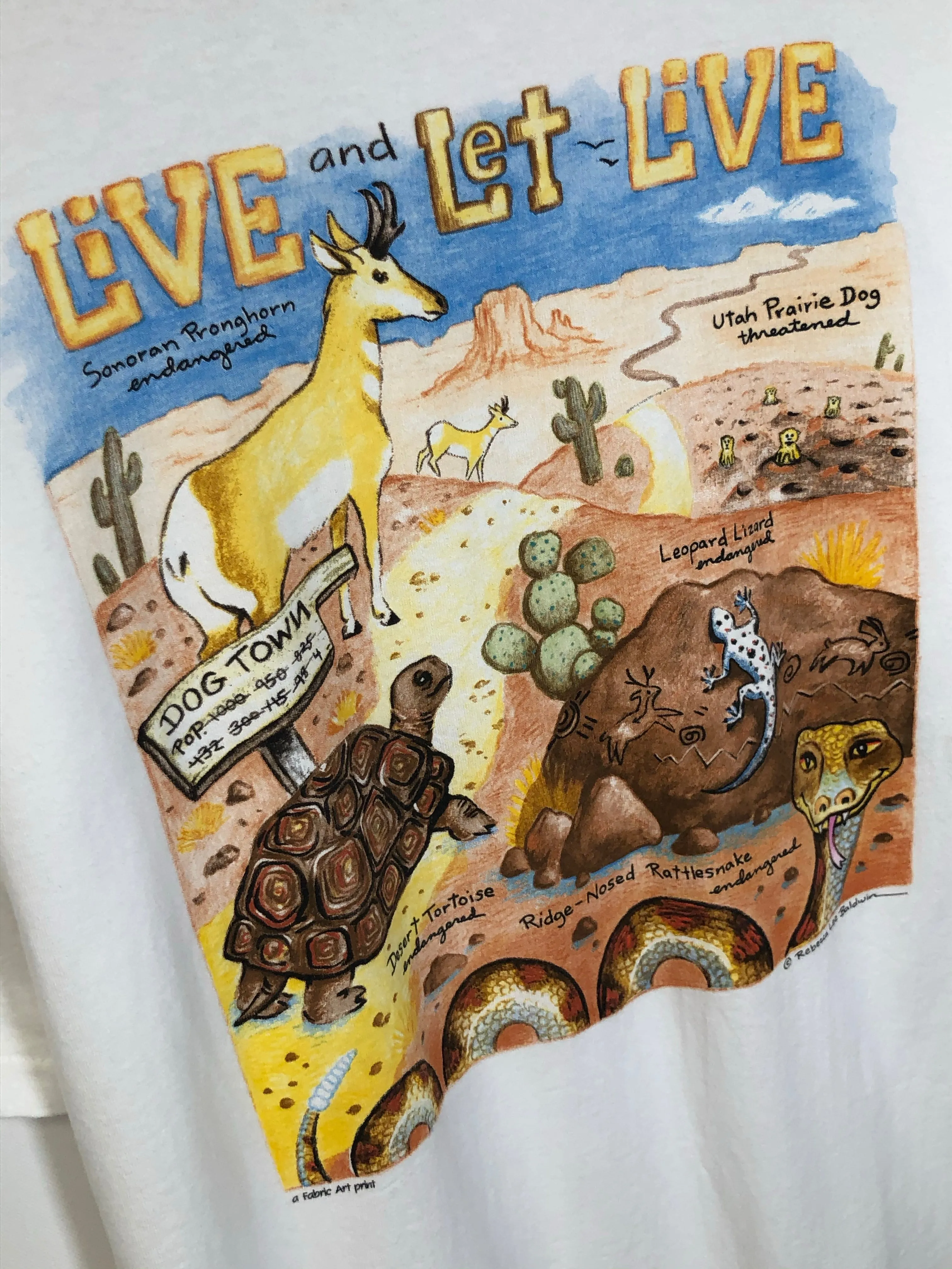 VTG Desert Live & Let Live Art Tee (XL)