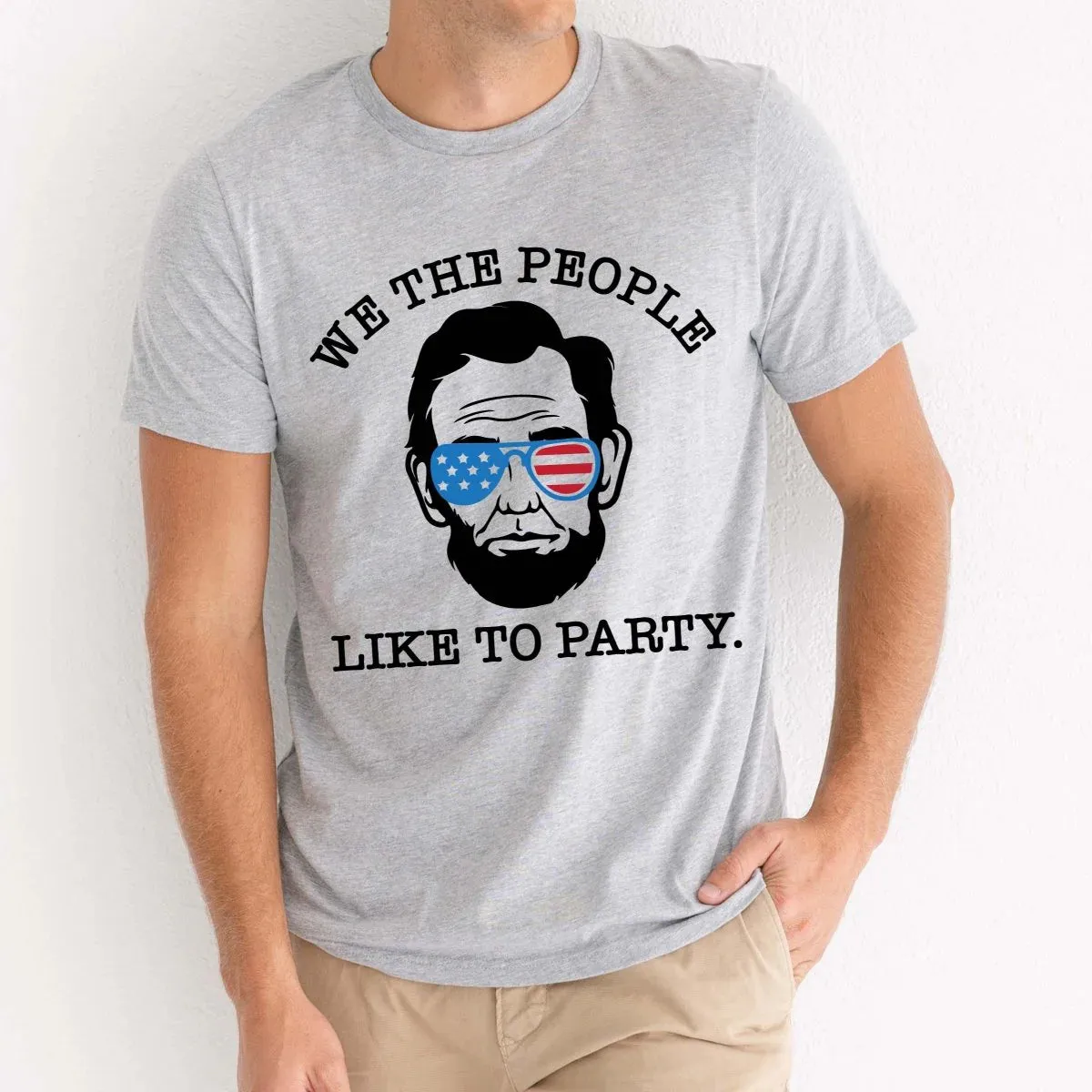 We The People Party Graphic T-Shirt