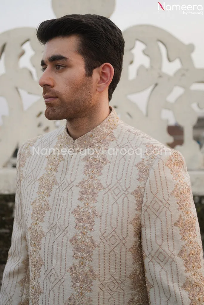 Wedding Indian Outfit for Men with Embroidery 2021 #GR115