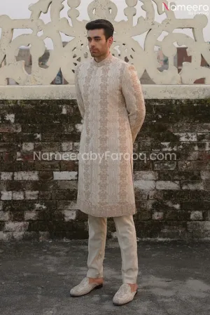 Wedding Indian Outfit for Men with Embroidery 2021 #GR115