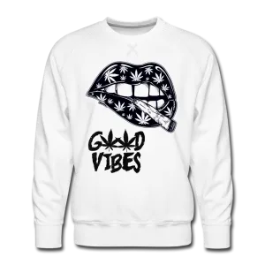 Weed Good Vibes Men’s Premium Sweatshirt
