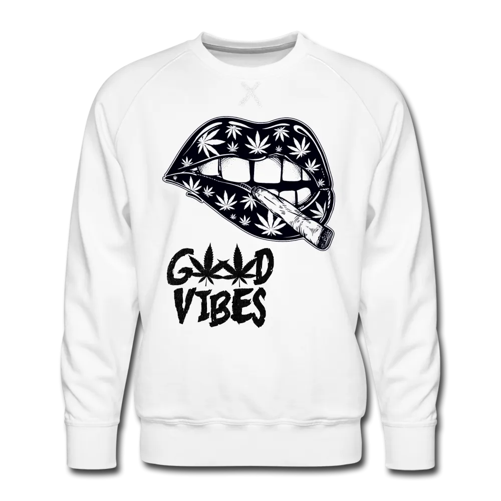 Weed Good Vibes Men’s Premium Sweatshirt