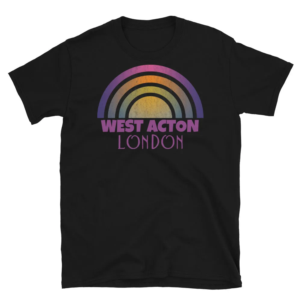West Acton London Retrowave Graphic T-Shirt