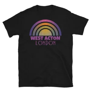 West Acton London Retrowave Graphic T-Shirt