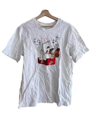 White Graphic Tee