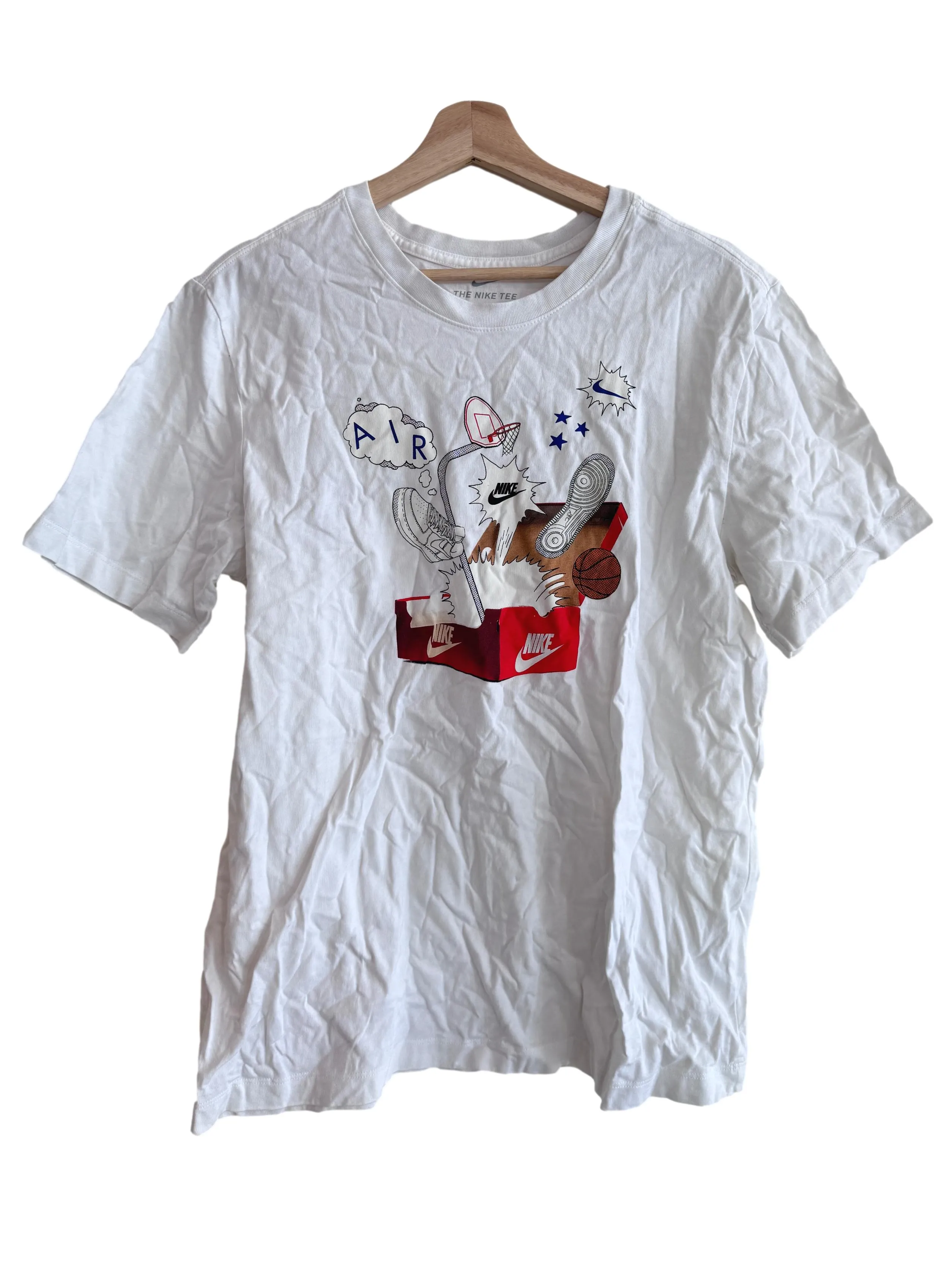 White Graphic Tee