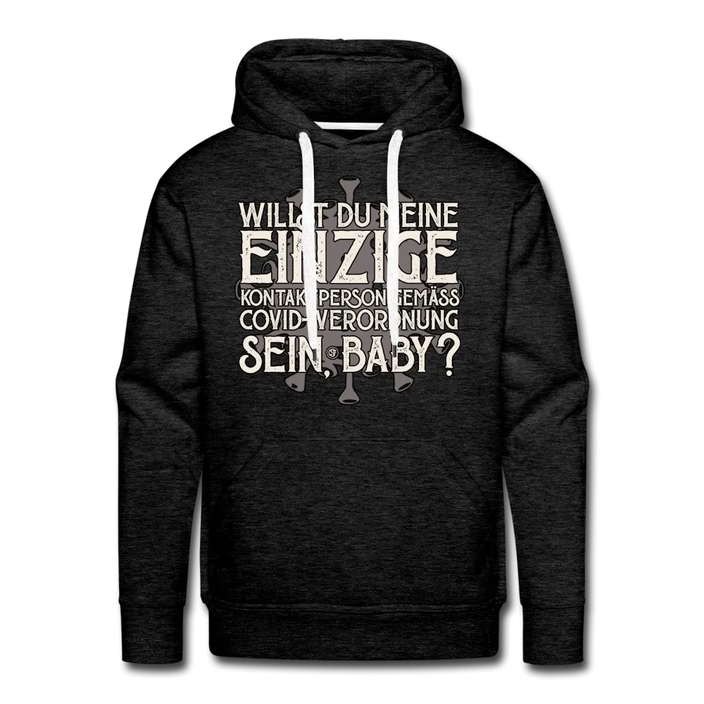 Willst du meine einzige Kontaktperson gemäss... - Männer Premium Hoodie