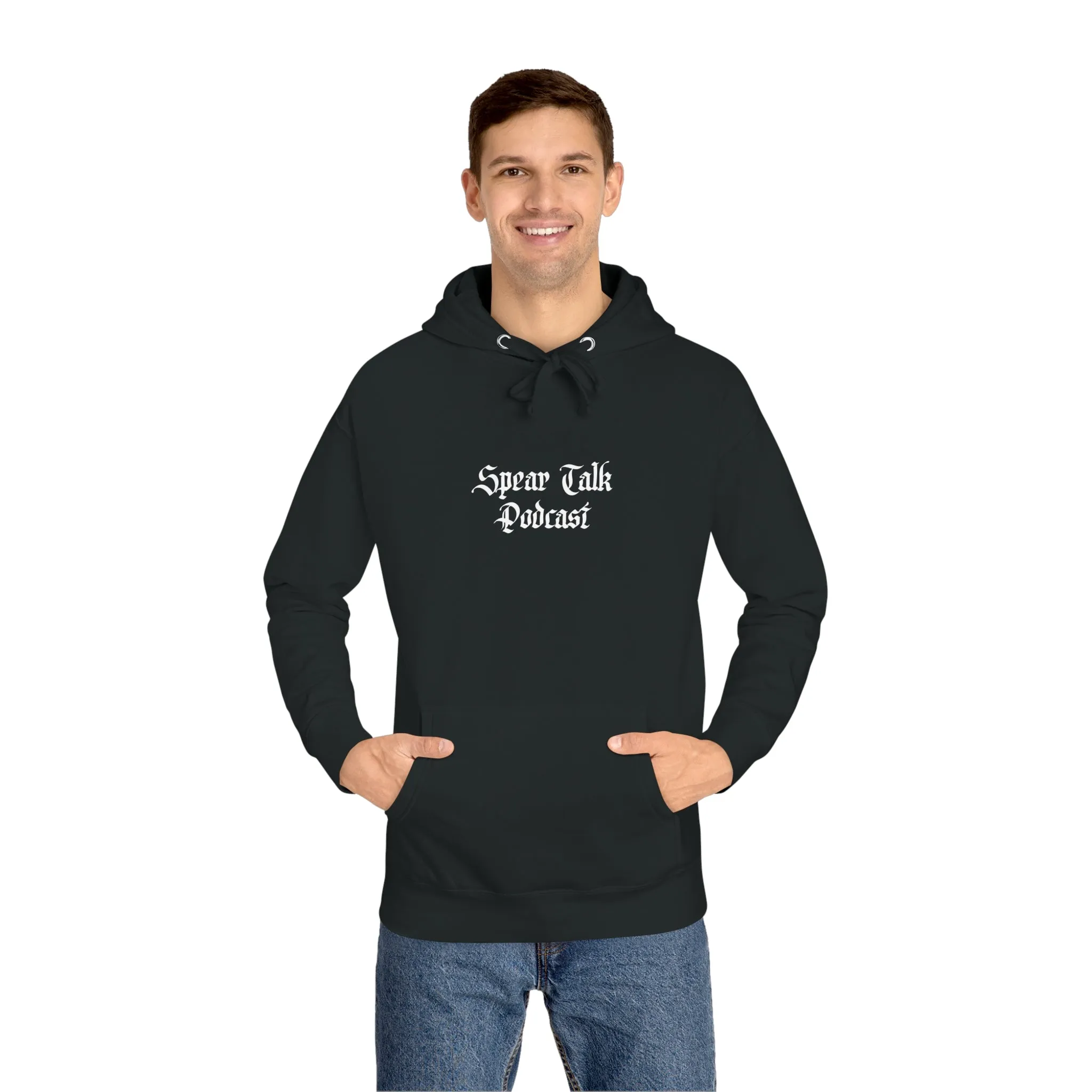 With St. Michael I Stand Unisex Fleece Hoodie
