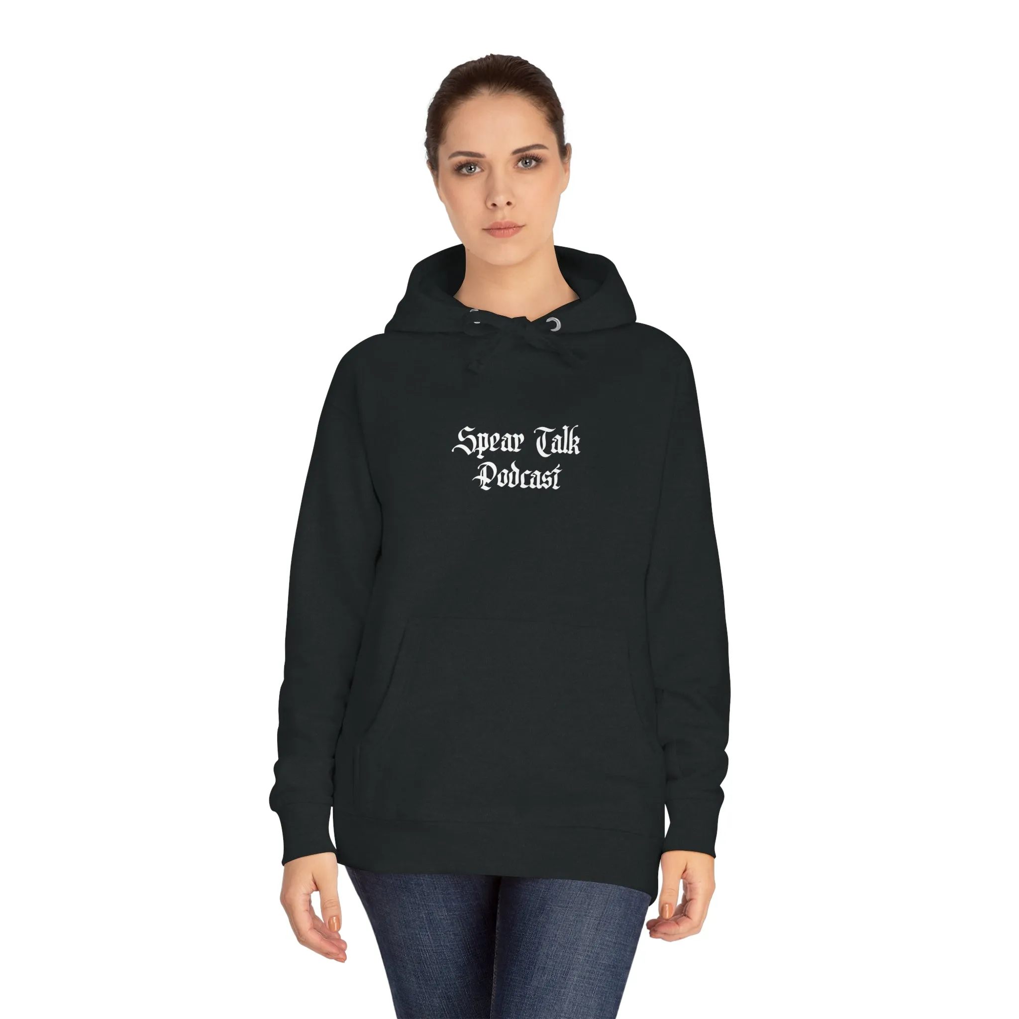 With St. Michael I Stand Unisex Fleece Hoodie