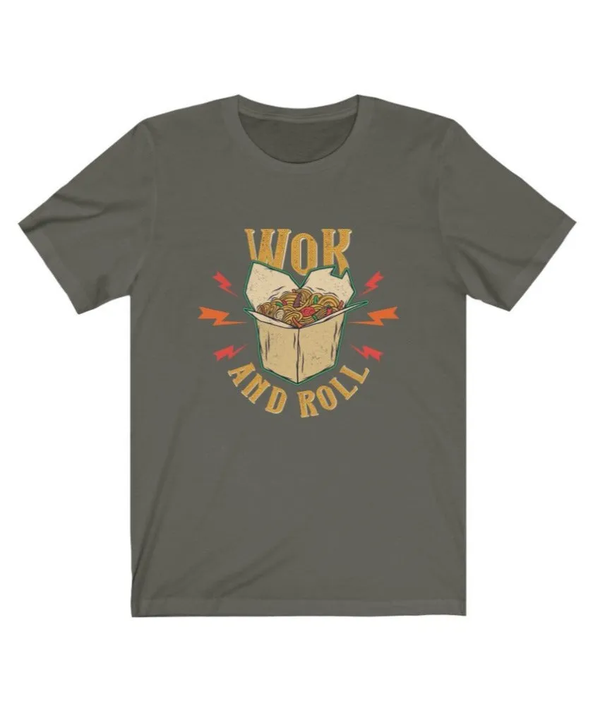 Wok and Roll Graphic Jersey Tee