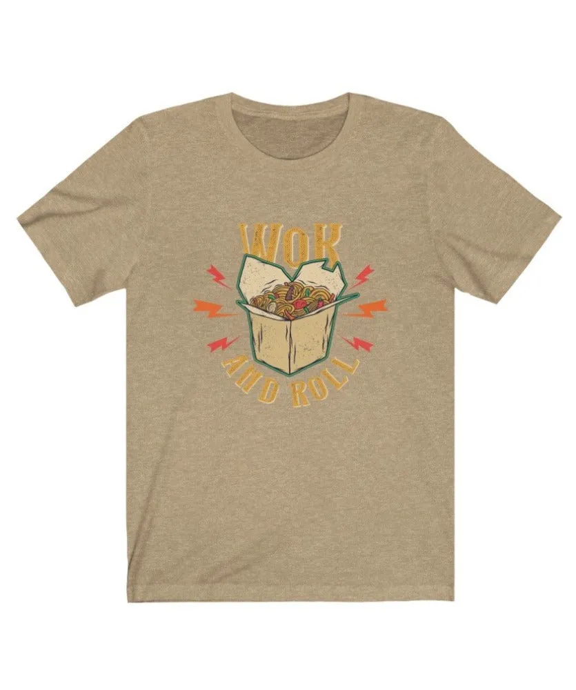 Wok and Roll Graphic Jersey Tee