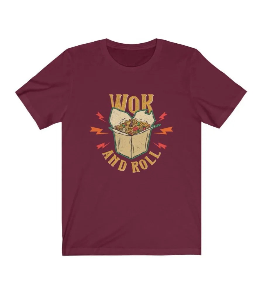 Wok and Roll Graphic Jersey Tee