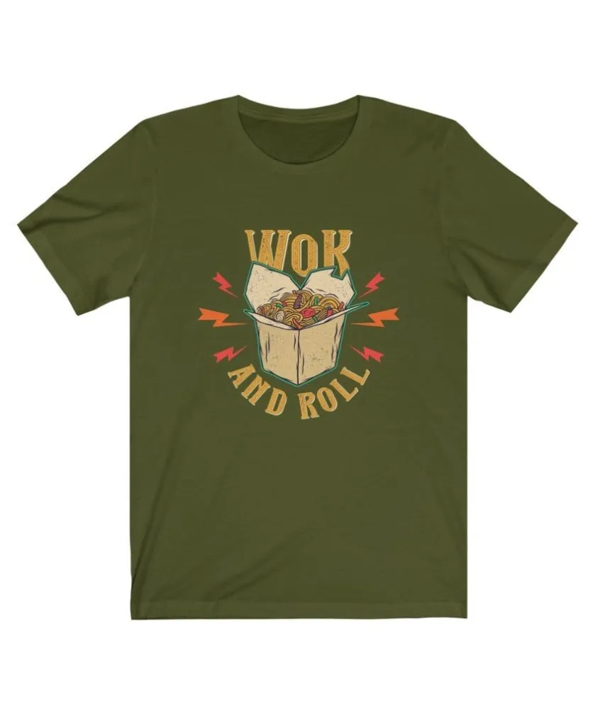 Wok and Roll Graphic Jersey Tee